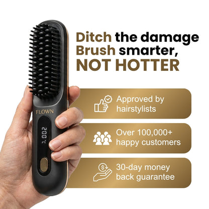 Cordless Straightening Brush