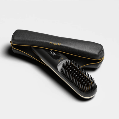 Black Leather Pouch for GoBrush