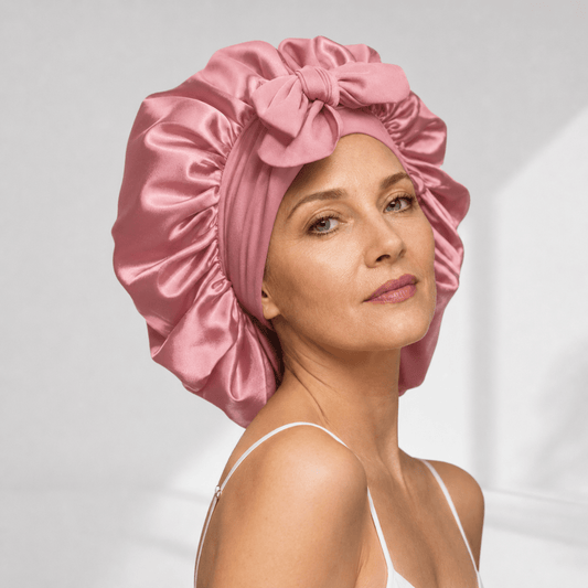 Flown Silq™ Bonnet - Nº04 Rose Blush
