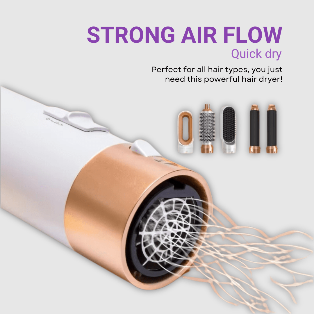 FLOWN 5-in-1 Airstyler: Your Ultimate Hair Styling Solution